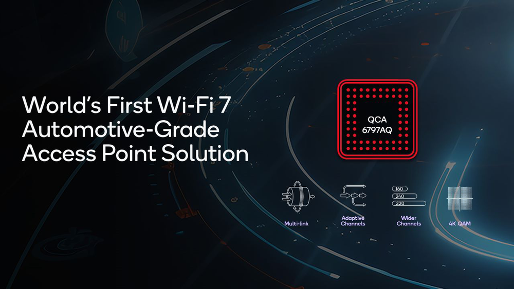 Herhaling: Qualcomm: kan leidend worden in automotive - Wi-Fi 7