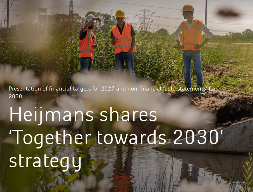 Heijmans: met strategie update - analyse en visie op het aandeel